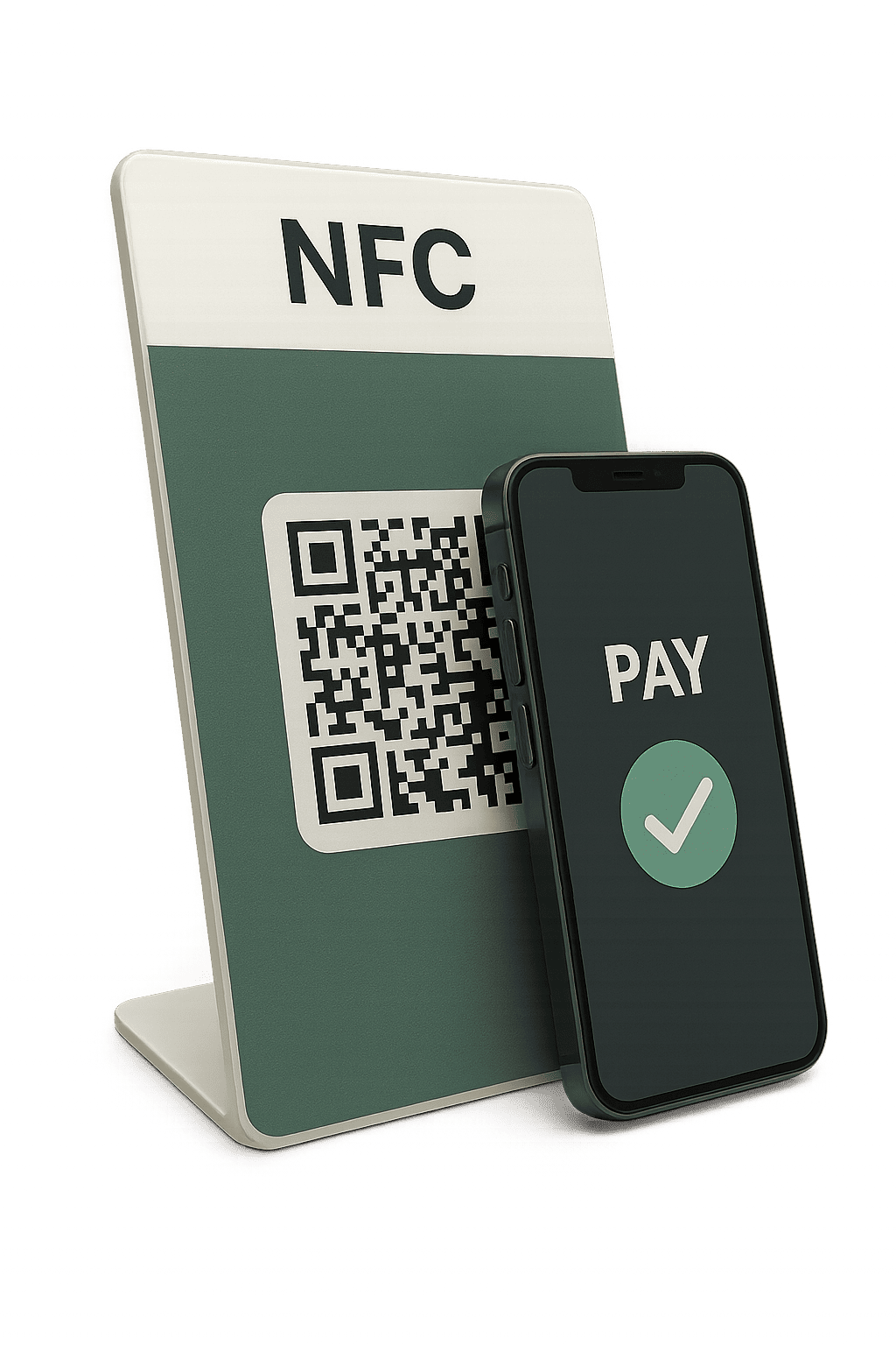 NFC Stand and QR Code